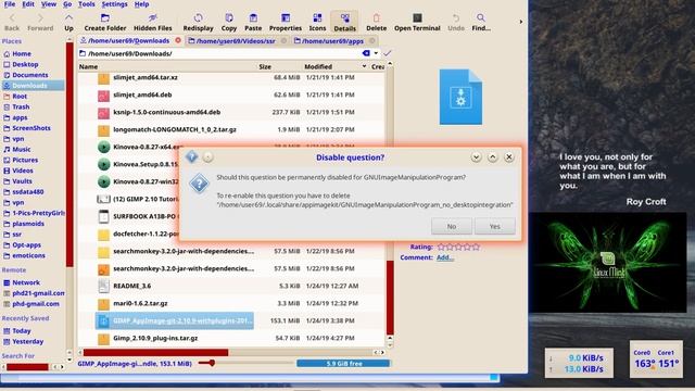 Linux Mint Gimp 2.10 install resynthesizer & lensfun plugins 2019 смотреть онлайн