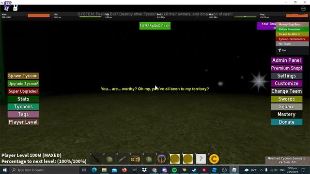 Roblox Modified Tycoon Simulator Sneakpeak :DDDD смотреть онлайн