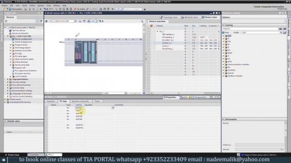 How to connect temperature transmitter with Analog input 4-20ma read and scaling in the TIA Portal