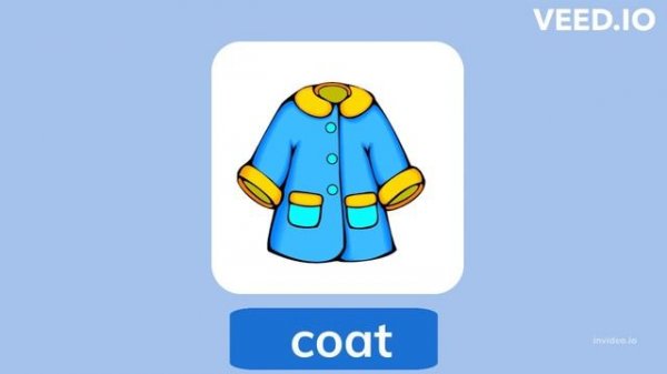 Winter clothes | Vocabulary | Video Flashcards | Learn English For Kids
