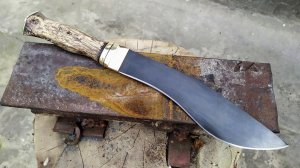 Изготовление Кукри из старой рессоры от грузовика Зил