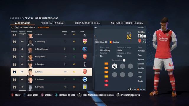 FIFA 23 : JOVENS PROMESSAS com FACE REAL para o seu MODO CARREIRA pt 3 ( Atualizado ) смотреть онлайн