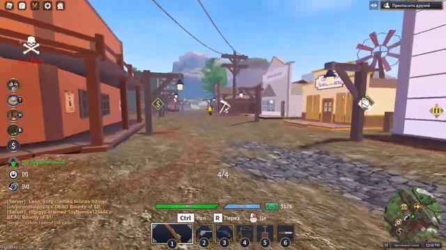 Roblox Wild West два друга против бандитов смотреть онлайн