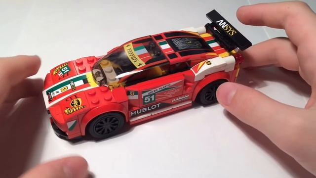 Обзор Lego Ferrari из серии Lego Speed Champions! смотреть онлайн