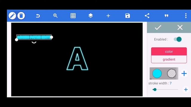 Pixellab Glow Text Tutorial. Neon Text. How to edit text in Pixellab. смотреть онлайн