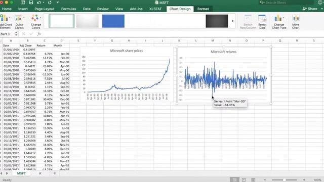 Plotting stock prices and returns / Analyzing stock returns / Episode 2 смотреть онлайн