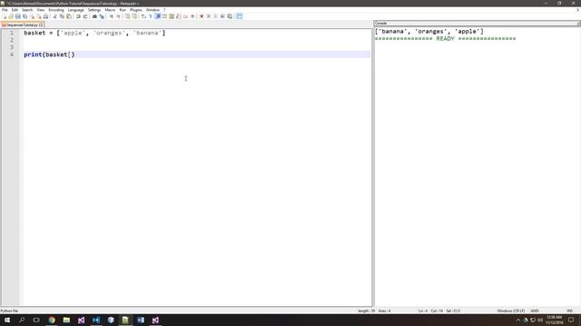 Lists - Python 3 Beginner Programming Part 7 смотреть онлайн