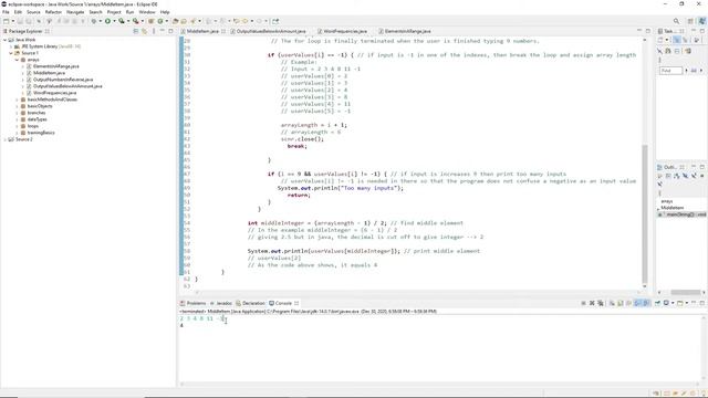Java Lab: Middle Item смотреть онлайн