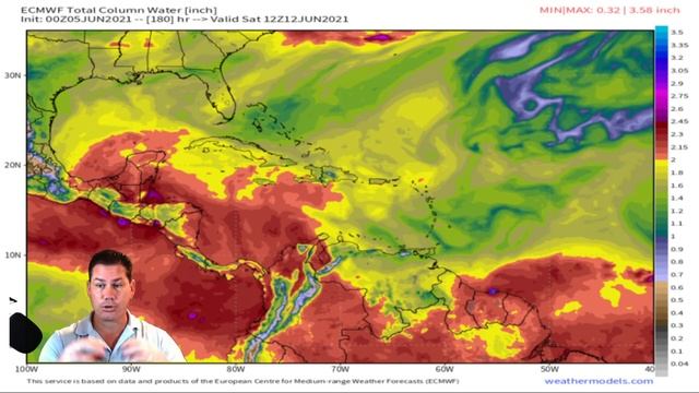 Caribbean Tropical Wave! Potential Development & Emerge into the Gulf! POW Weather Channel смотреть онлайн