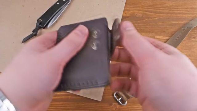 Компактный кошелек ручной работы Speedster