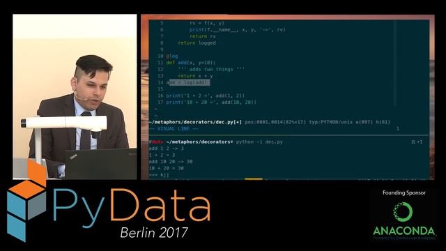 James Powell: Advanced Metaphors in Coding with Python | PyData Berlin 2017 смотреть онлайн