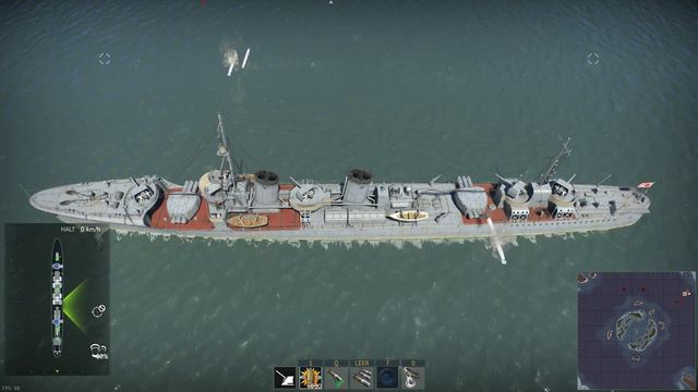 War Thunder IJN Mutsuki Torpedo bug смотреть онлайн