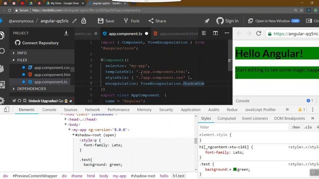 14) Component Styles | Learn Angular in Tamil | Code Nanban смотреть онлайн