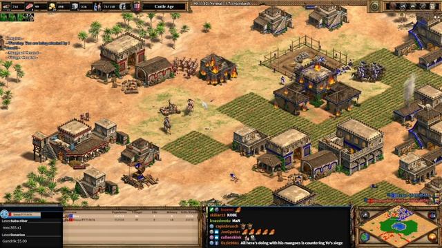 AoE2 Game Sense At Its Finest! Saracens vs Berbers! смотреть онлайн