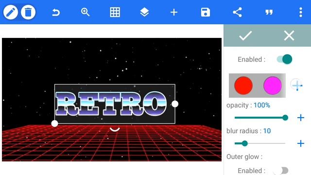 How To Make Retro Text Effect | Pixellab Text Effect смотреть онлайн