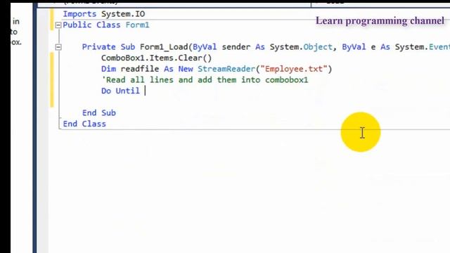 Load content of file txt to combobox vb net смотреть онлайн