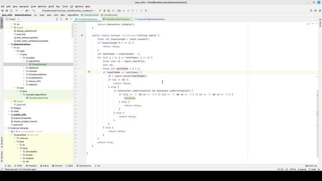 Check Brackets balance algorithm. How to use int jUnit5 csv source parametrized test? L43 смотреть онлайн