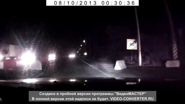 Не заметил сужения. г. Петушки Владимирская обл. смотреть онлайн
