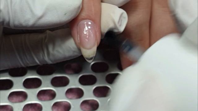 Стемпинг На Ногтях / КомбиМаникюр / Любимые Руки-Клиента / Форма Ногтей-Акульи Зубки смотреть онлайн