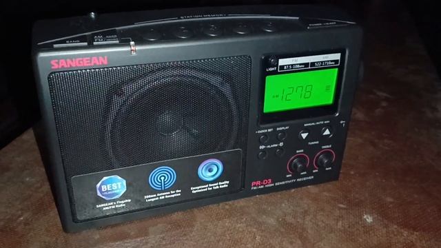 1278 kHz UR1 Pershiy kanal (UKR, 100KW) 16:41 UTC 18-Nov-2023 смотреть онлайн