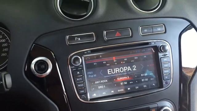 Removal radio Ford-Mondeo MK4- Quad Core procesor Android 4.4.2 смотреть онлайн