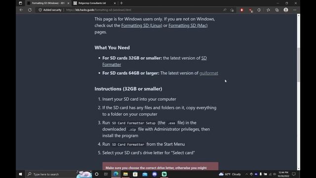 Format 64GB+ SD Card for 3DS/2DS смотреть онлайн