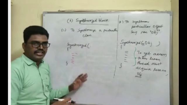 31.Synchronized Block смотреть онлайн
