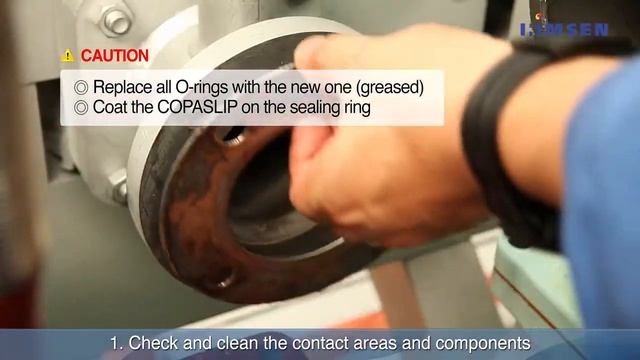 CYLINDER HEAD MAINTENANCE-HIMSEN HYUNDAI ENGINE смотреть онлайн