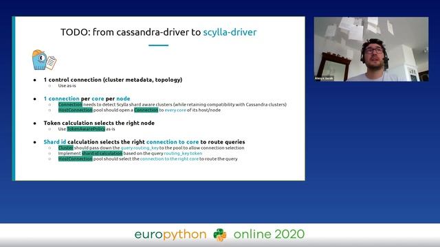 Alexys Jacob - A deep dive and comparison of Python drivers for Cassandra and Scylla смотреть онлайн
