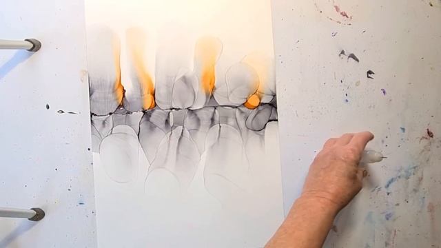 Alcohol Ink Paint Pouring / Fluid Art with Acrylic Ink and Paint 138 ? смотреть онлайн