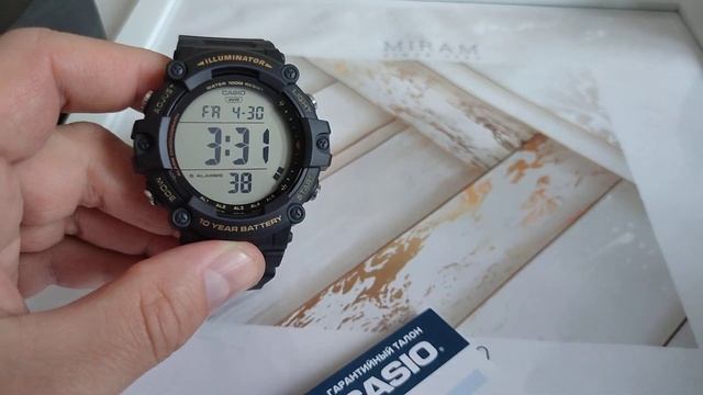 Экспресс обзор Casio G-Shock GA-300, Casio AE-1500WHX Military милитари стиль и  Casio TRT-110!