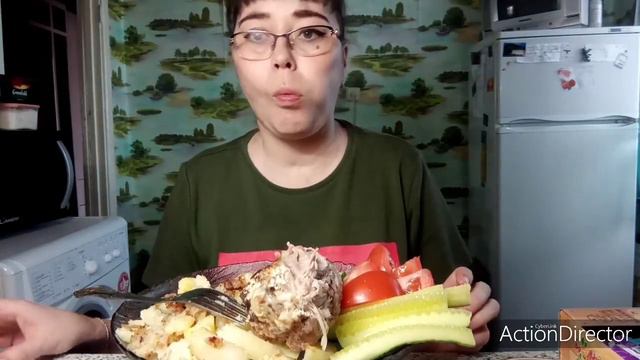 Мукбанг | Картоха с индейкой и овощами / Обо всём и про Судакову *POTATOES WITH TURKEY смотреть онлайн