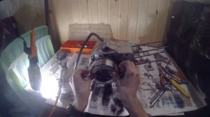 Сборка мотора 190 zongshen. Таймлапс с пояснениями.