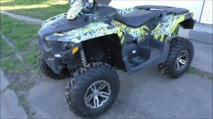 Купил резину Maxxis Zilla на квадроцикл Стелс Леопард 600