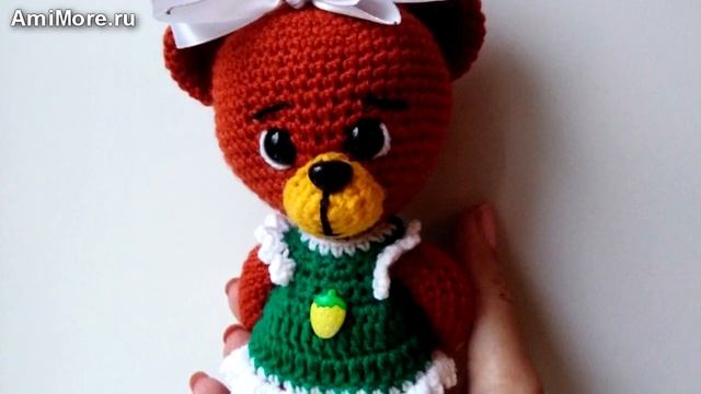 Амигуруми: схема Мишки МихАси. Игрушки вязаные крючком - Free crochet patterns. смотреть онлайн