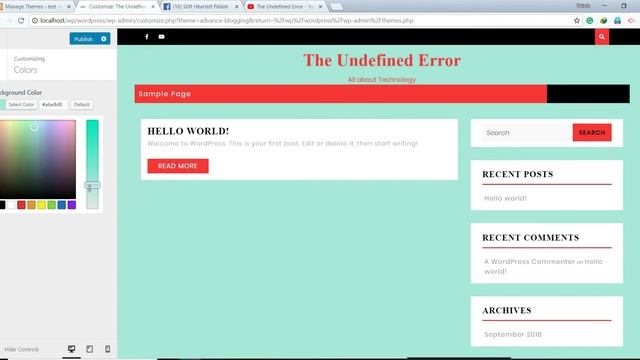 How to edit WordPress in Bengali | The Undefined Error смотреть онлайн