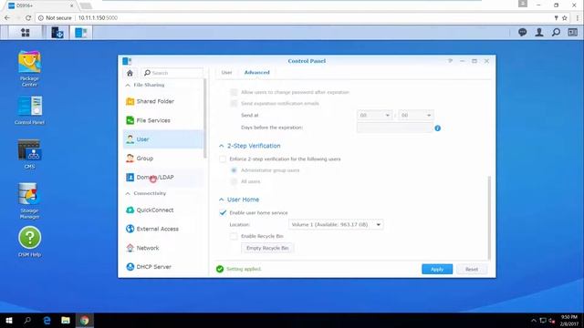 Synology - Manage User Accounts And Computers With Synology Active Directory Server