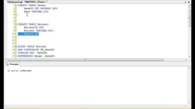 TSQL: The INSERT Statement Conflicted With the FOREIGN KEY Constraint смотреть онлайн