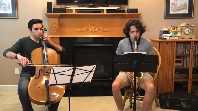 Duet for Alto Saxophone and Cello–by Warren Daugherty смотреть онлайн