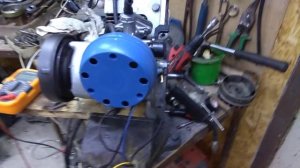 Центробежное сцепление от скутера на мотор мотоблока "крот" готово!