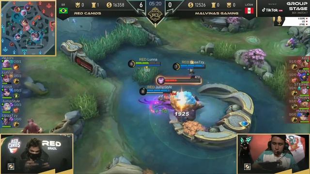 MALVINAS GAMING vs RED CANIDS [Day 1] [Match 7] Group A - M3 World Championship смотреть онлайн