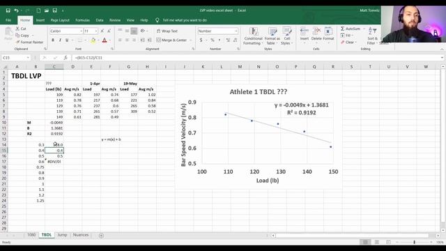 Teaching You Load Velocity Profiling for Sprinting, Lifting, Jumping | Sport Science Excel Tutorial смотреть онлайн