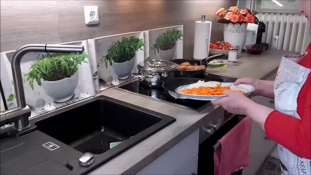 Рыба с рисом и овощами!Просто !Вкусно и Быстро!Домашняя еда Кухня Рецепты смотреть онлайн