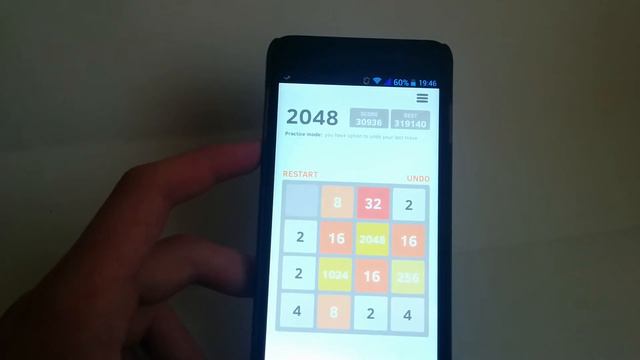 Обзор приложения 2048 + вызов! 300 тысяч! смотреть онлайн