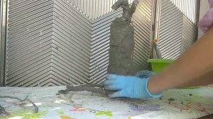 Зайцы из цемента/ DIY rabbits/ Как сделать зайцев своими руками/садовые фигуры
