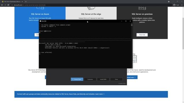 How to Intstall SQL Server on Windows 10 смотреть онлайн