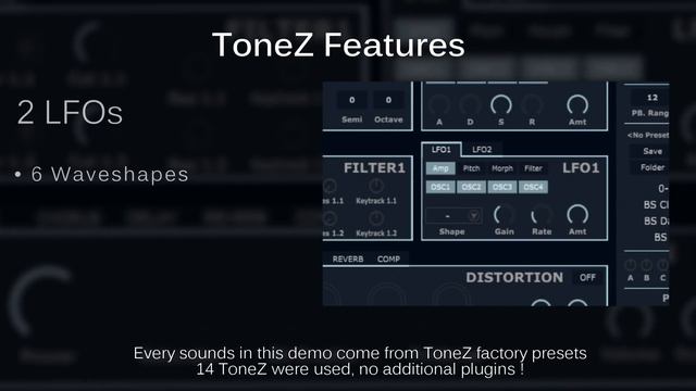 ToneZ By T0NIT0 RMX | Free VST Synthesizer