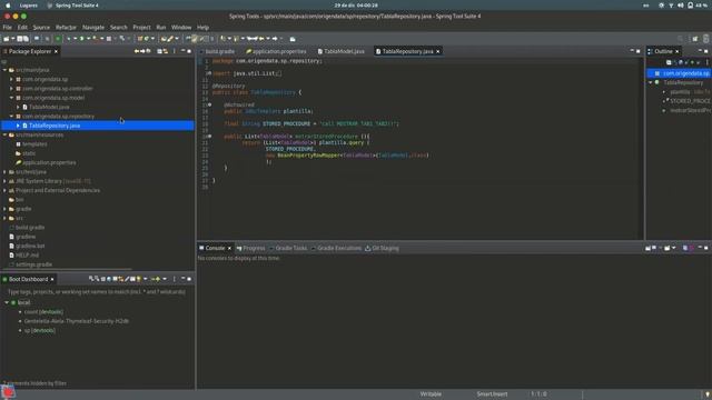 Llamar un Stored Procedure que Involucra mas de una tabla - Spring Boot BeanPropertyRowMapper смотреть онлайн