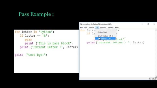 06 _ Python Pass Statment (Arabic) смотреть онлайн