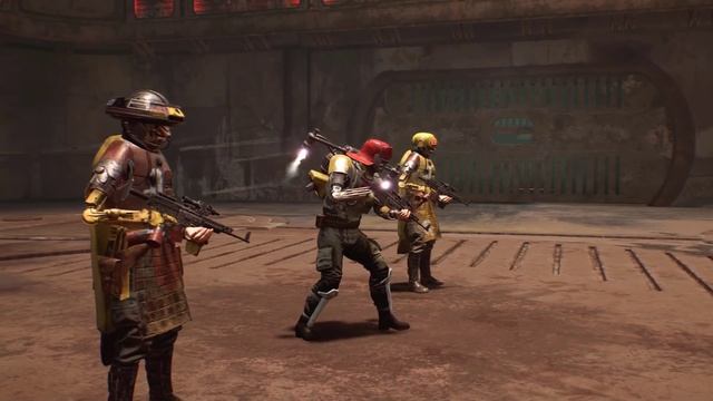 Arc Troopers vs Bounty Hunters - STAR WARS JEDI FALLEN ORDER NPC Wars смотреть онлайн